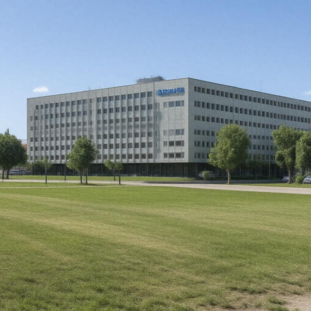 Click to view larger image AI-created image of Karolinska University Hospital