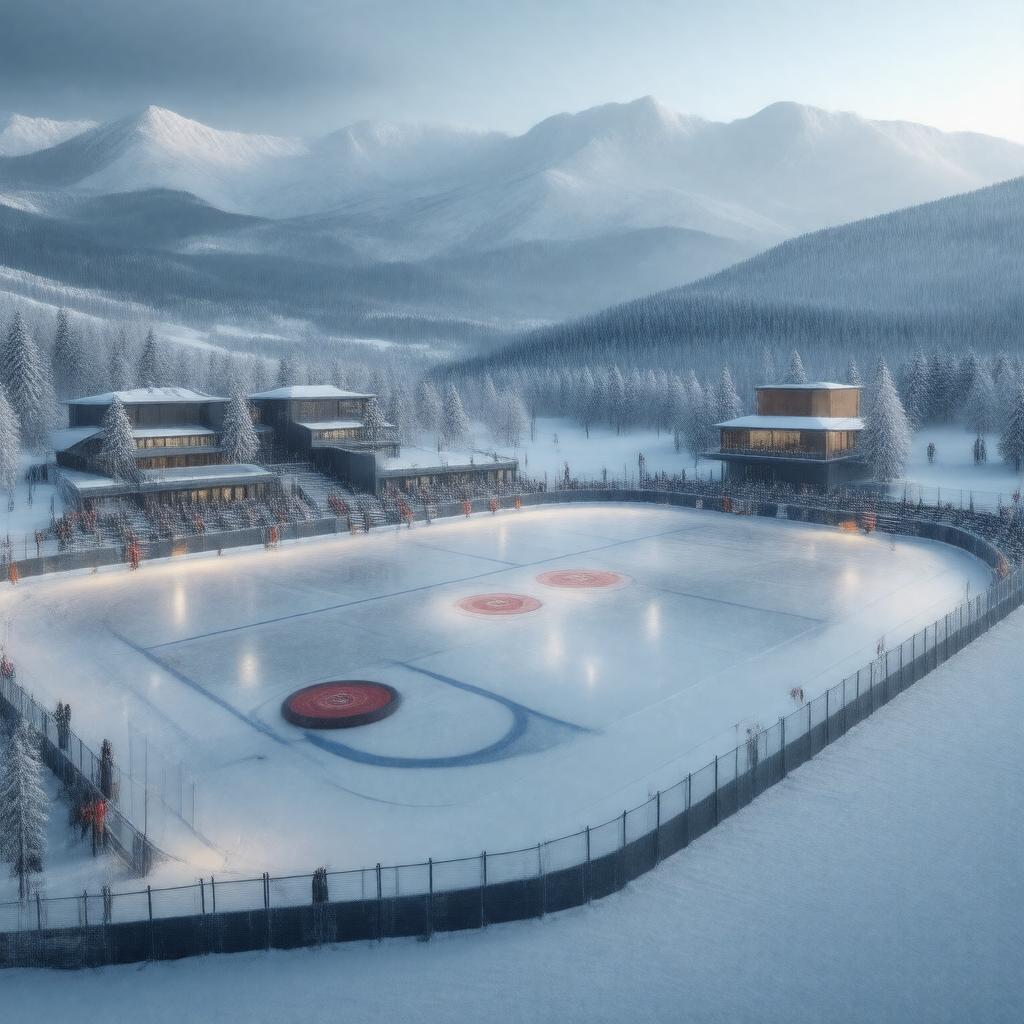 AI-created image of Karuizawa Ice Park