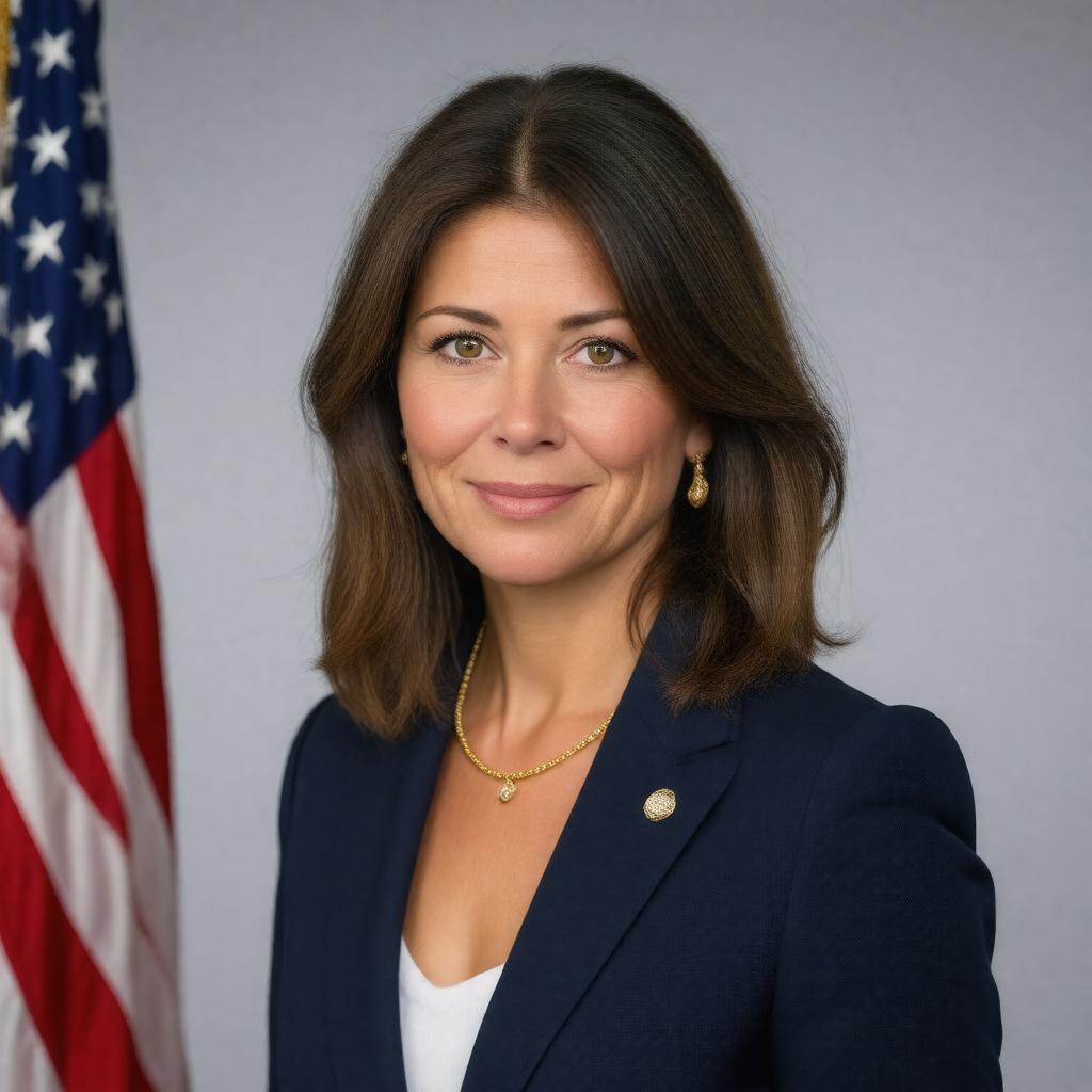 AI-created image of Karyn Polito