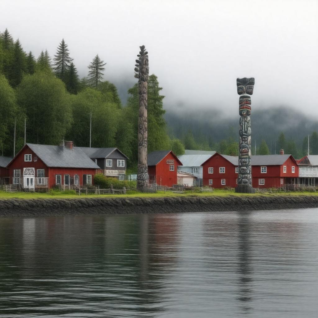 AI-created image of Kasaan