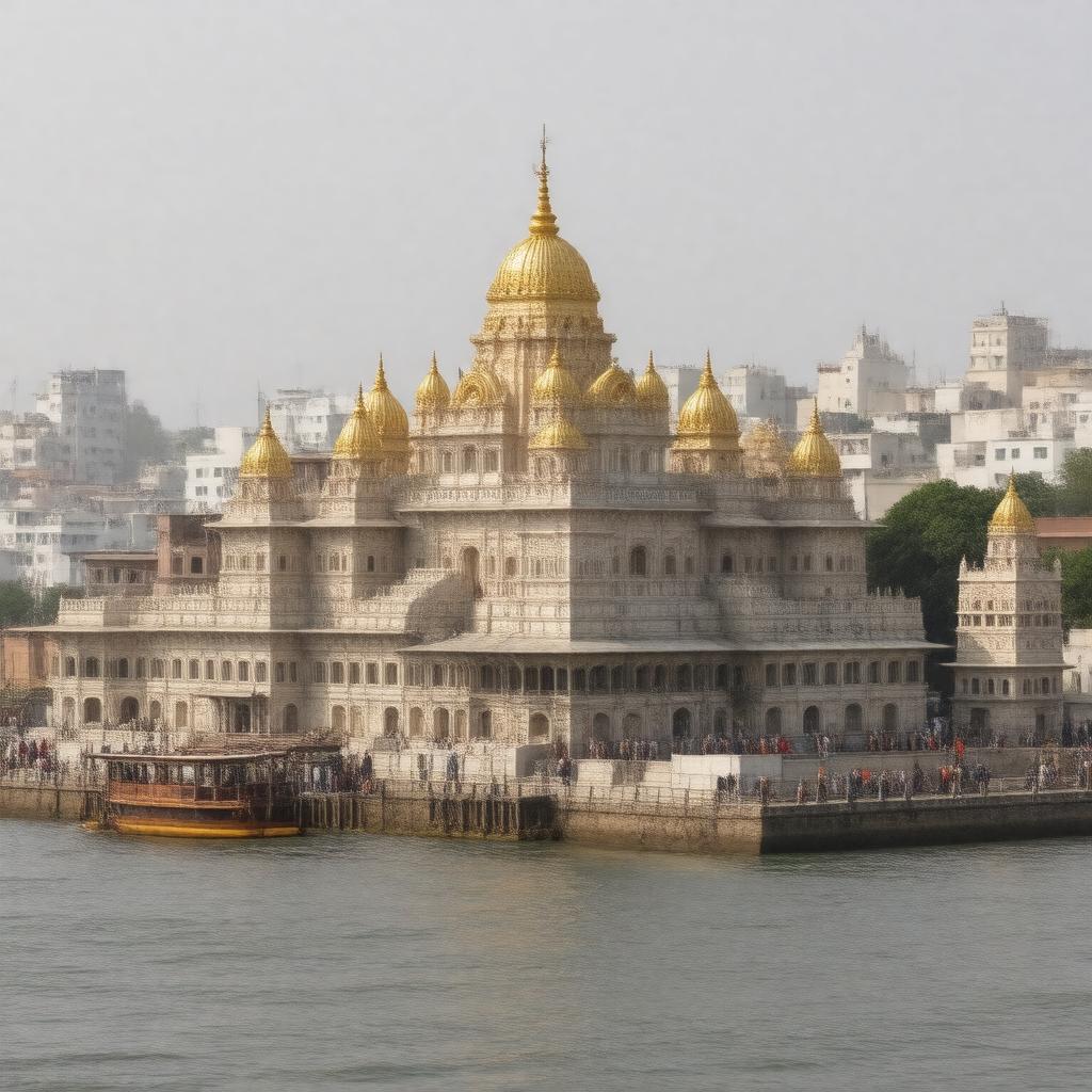 AI-created image of Kashi Vishwanath Temple