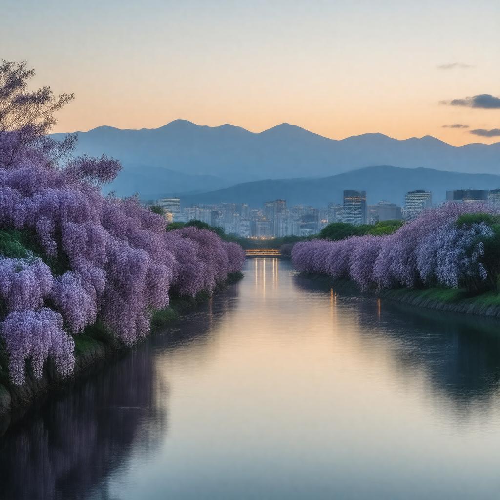 AI-created image of Kasugai, Aichi, Japan