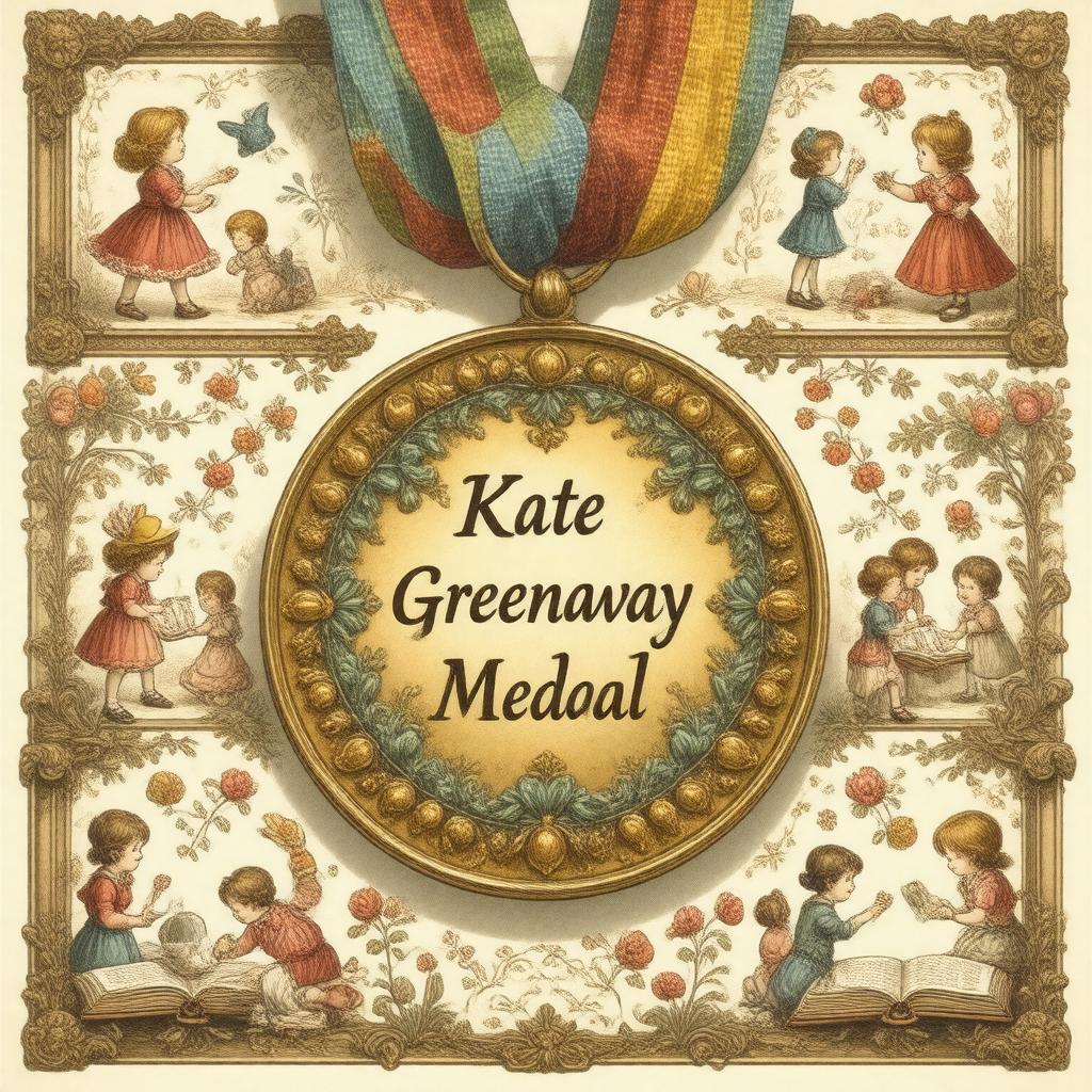 Click to view larger image AI-created image of Kate Greenaway Medal