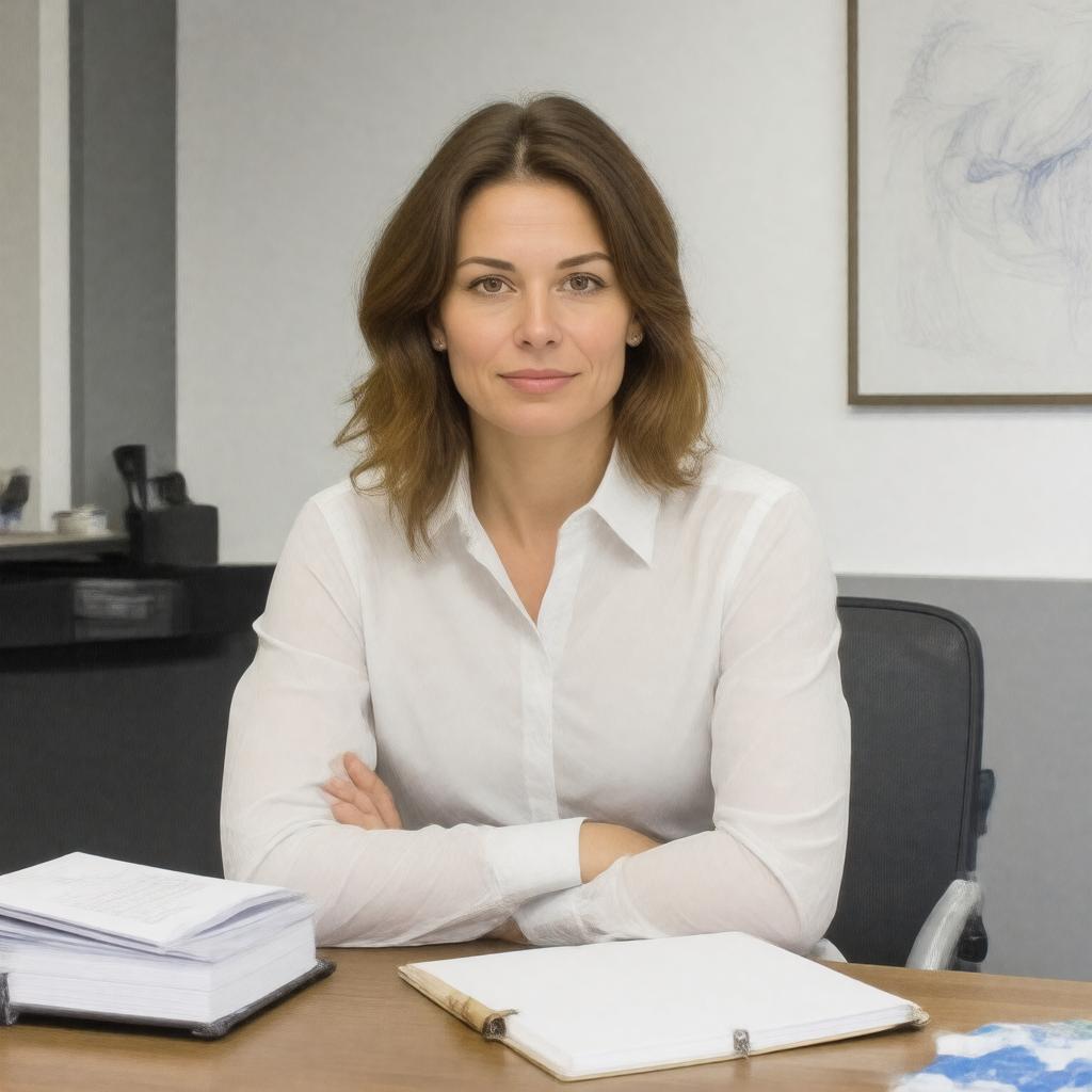 AI-created image of Kate Mestitz