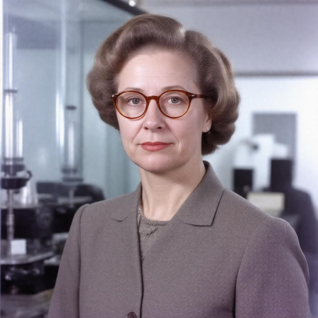 AI-created image of Katharine Blodgett