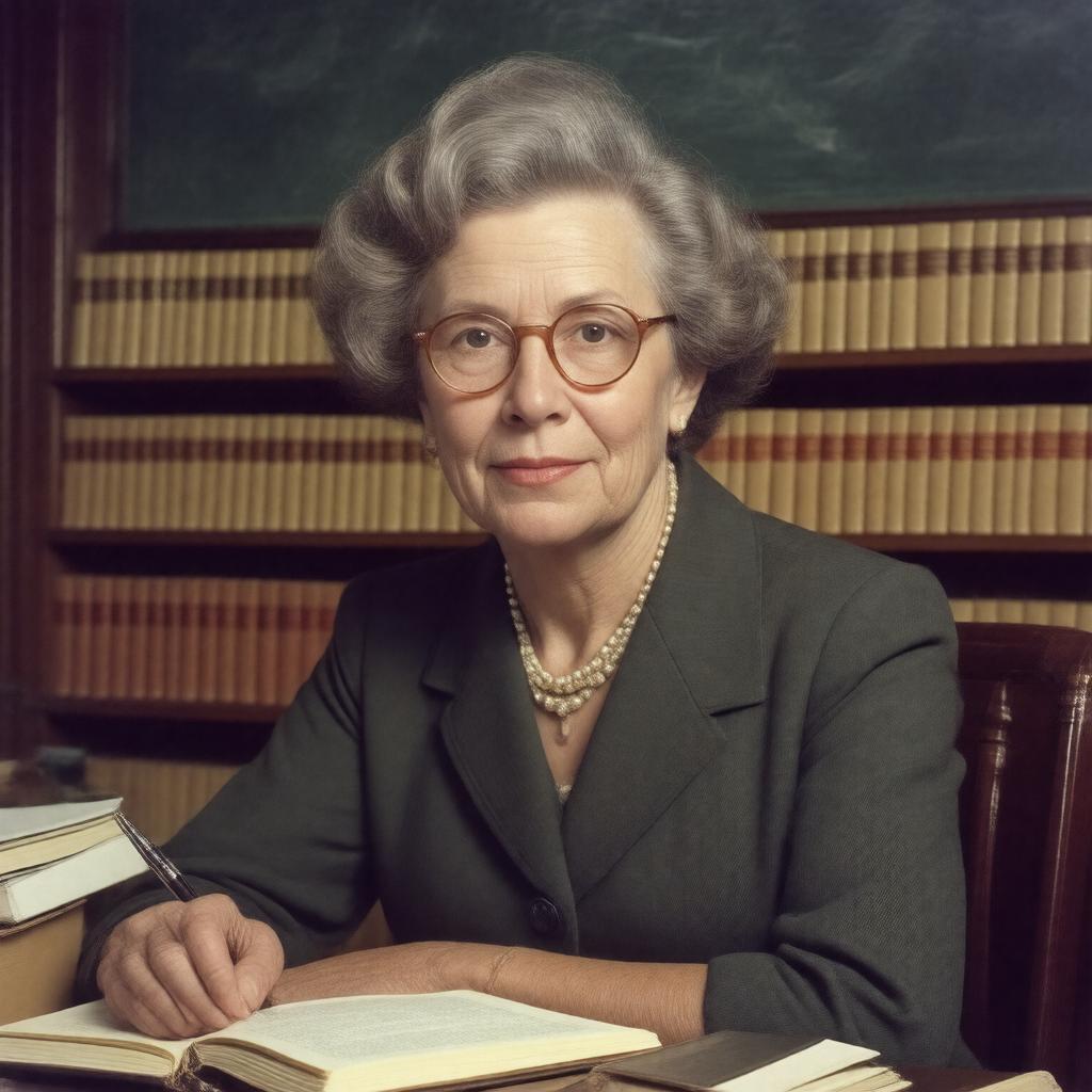Click to view larger image AI-created image of Katharine Cook Briggs