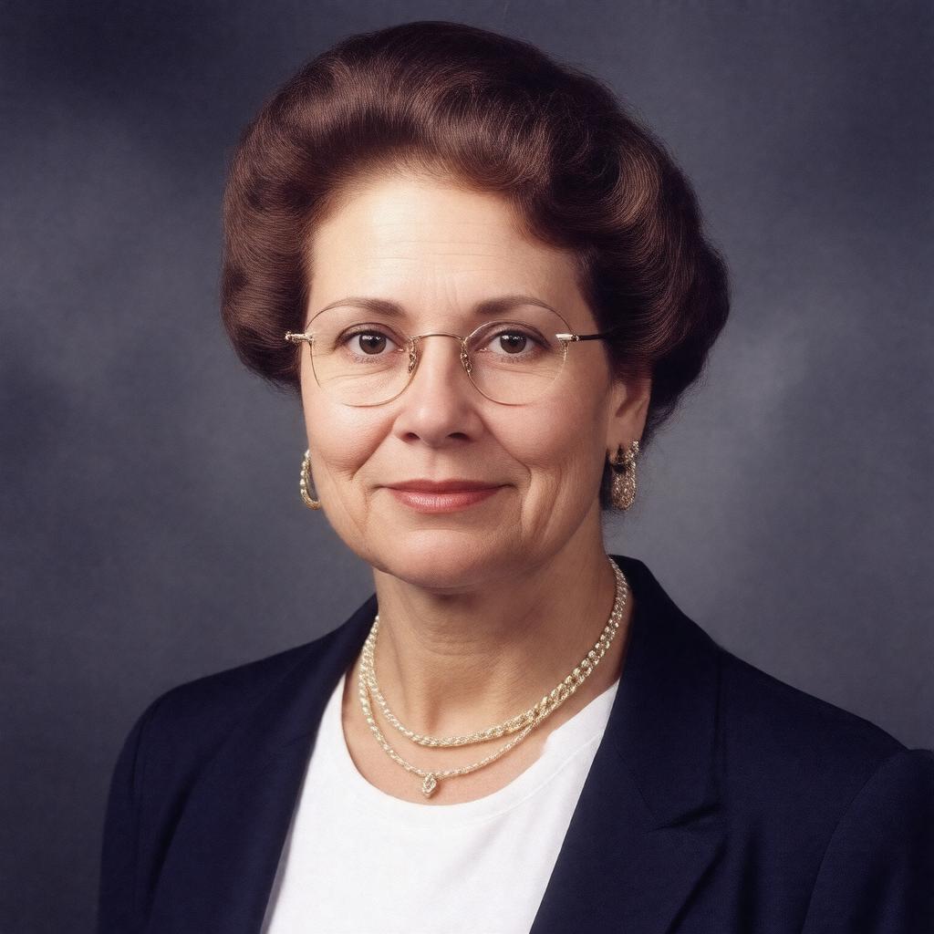 AI-created image of Katherine E. Gregory