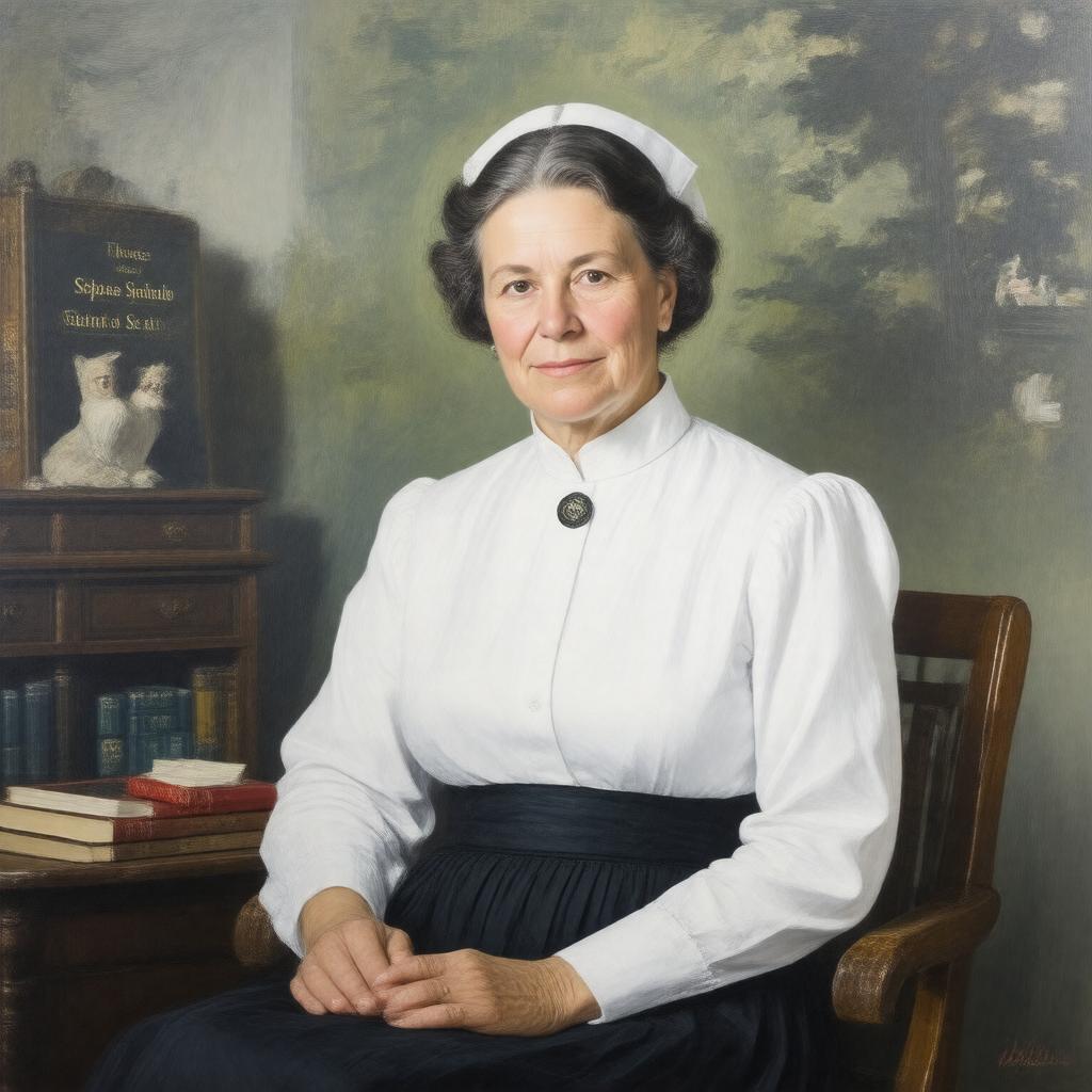 AI-created image of Katherine Mary Dewar