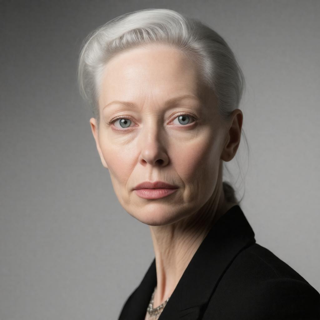 AI-created image of Katherine Matilda Swinton