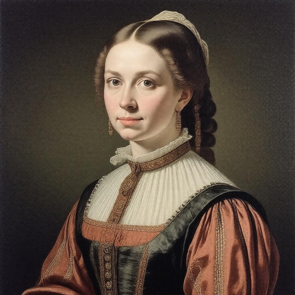 Click to view larger image AI-created image of Katherine More