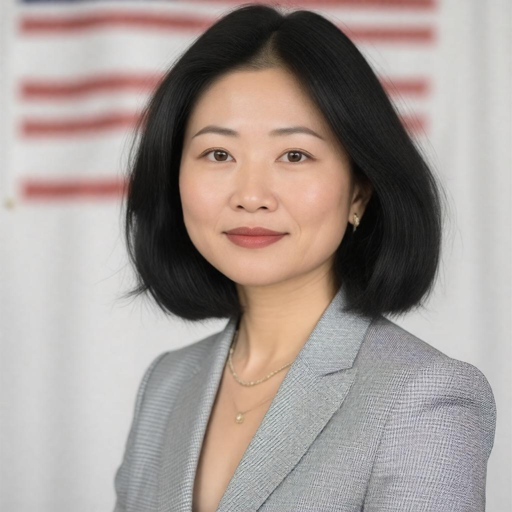 AI-created image of Katherine Tai