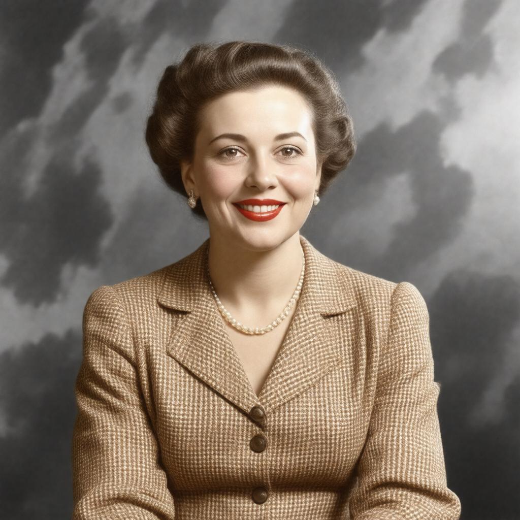 AI-created image of Kathleen Ferrier