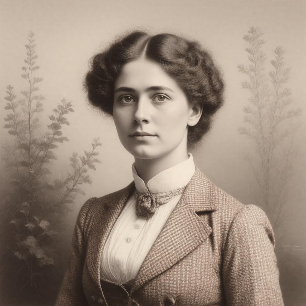AI-created image of Kathleen Mary Drew-Baker