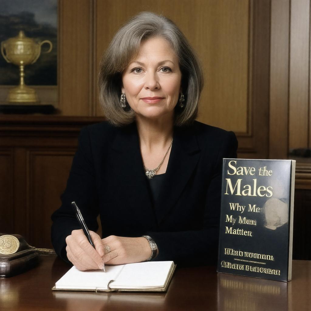 AI-created image of Kathleen Parker