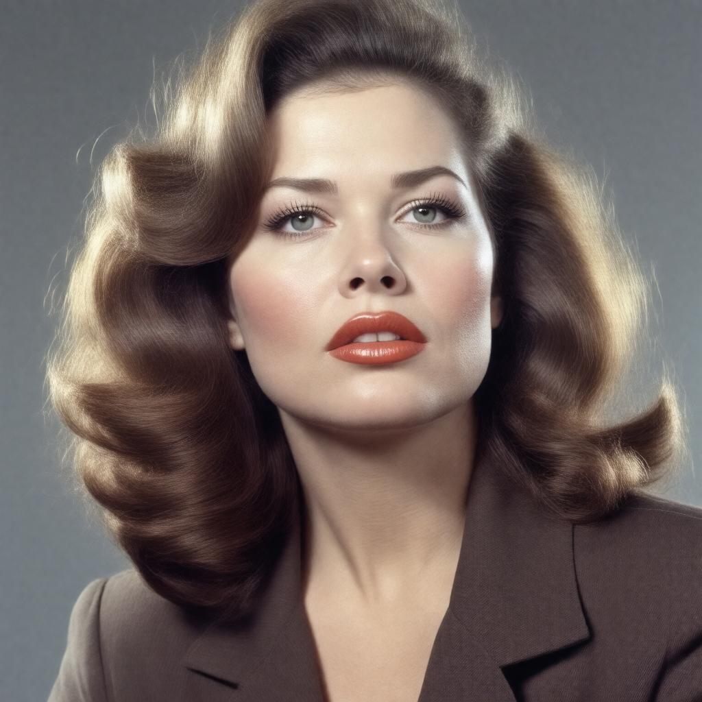 AI-created image of Kathleen Turner