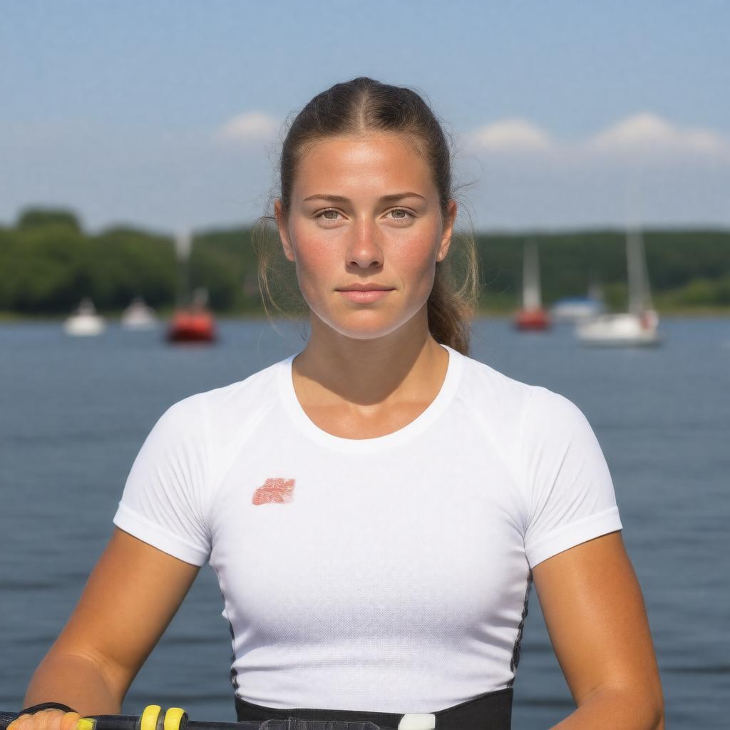 AI-created image of Kathrin Boron