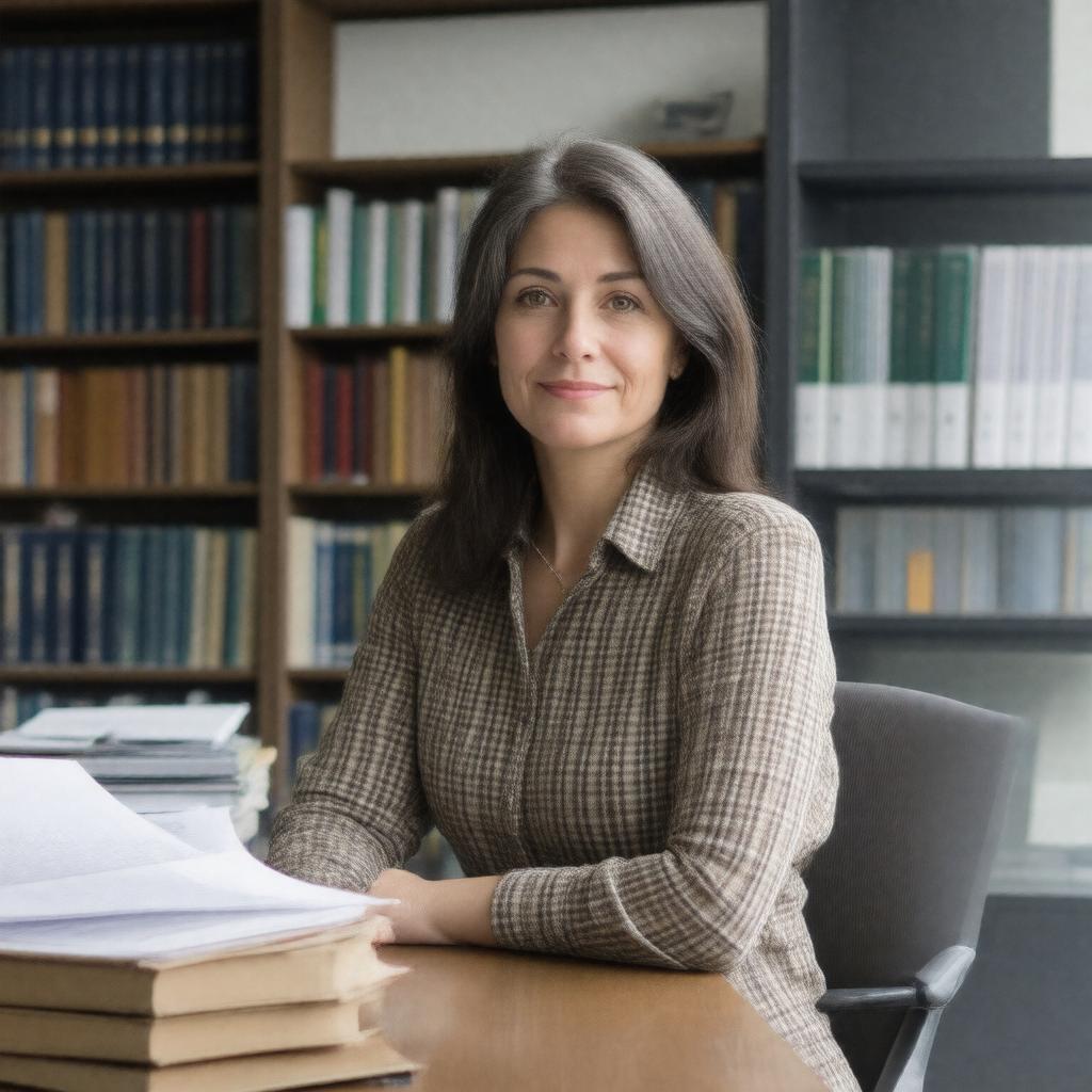 AI-created image of Kathryn Graddy