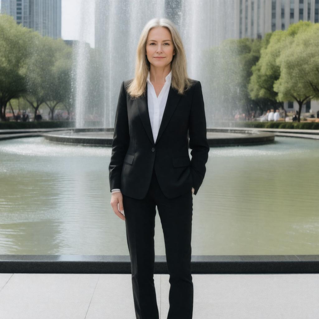 AI-created image of Kathryn Gustafson