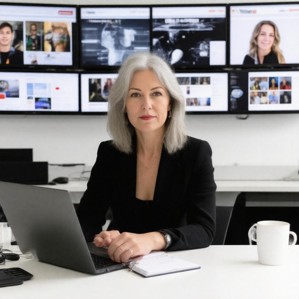 AI-created image of Katie Drummond