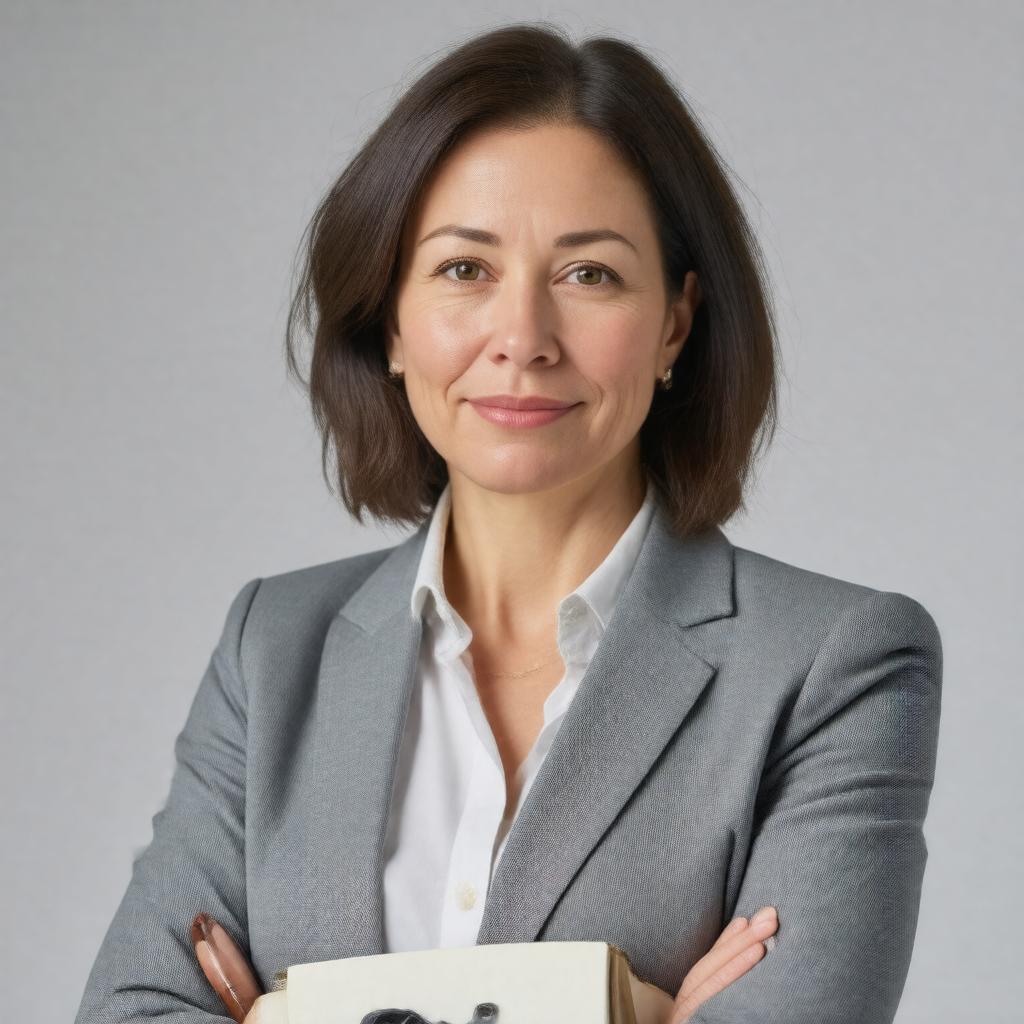 AI-created image of Katie Johnston