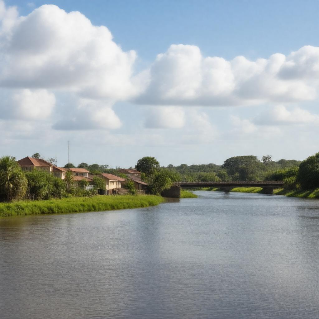 AI-created image of Katima Mulilo