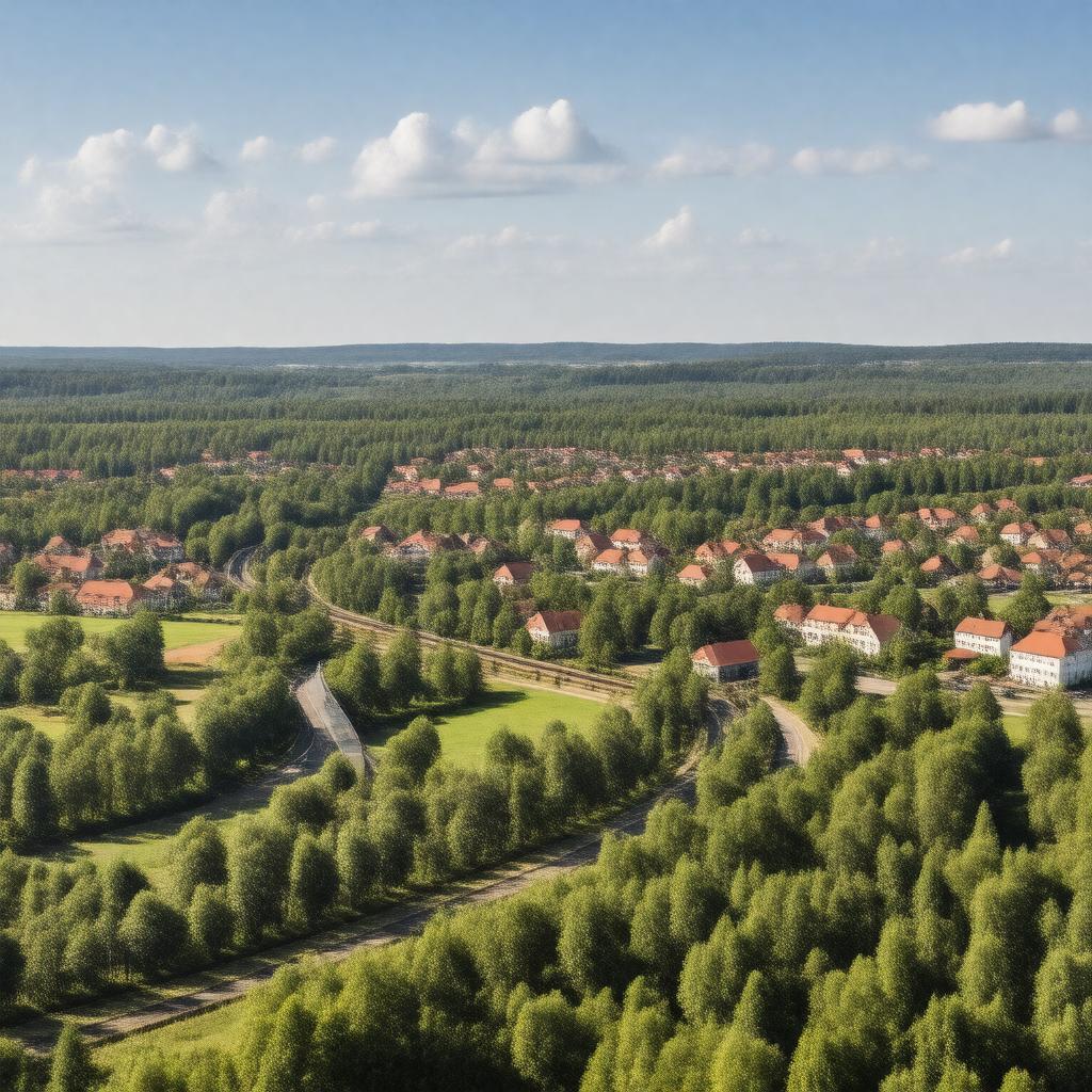 AI-created image of Katrineholm