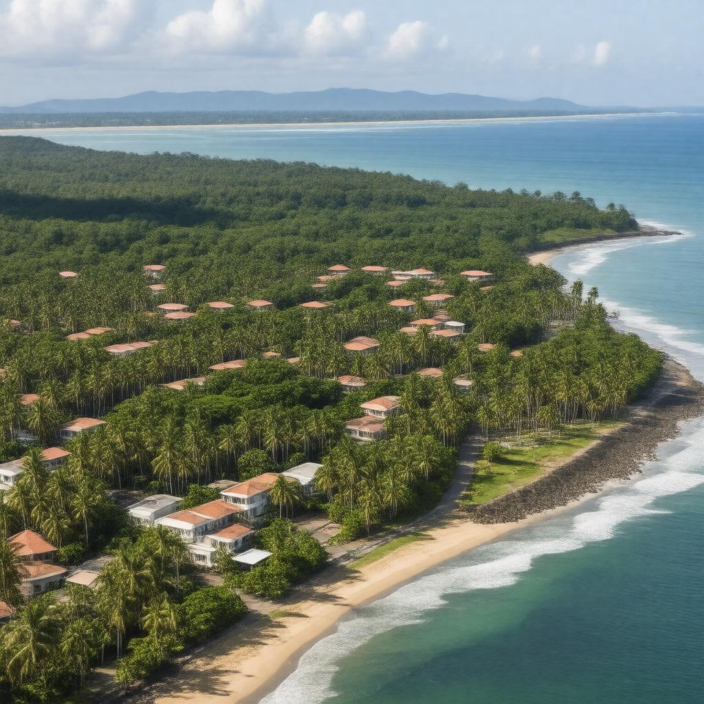 AI-created image of Katunayake, Sri Lanka