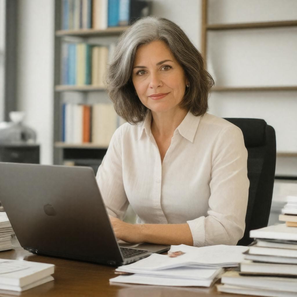 AI-created image of Katy Waldman