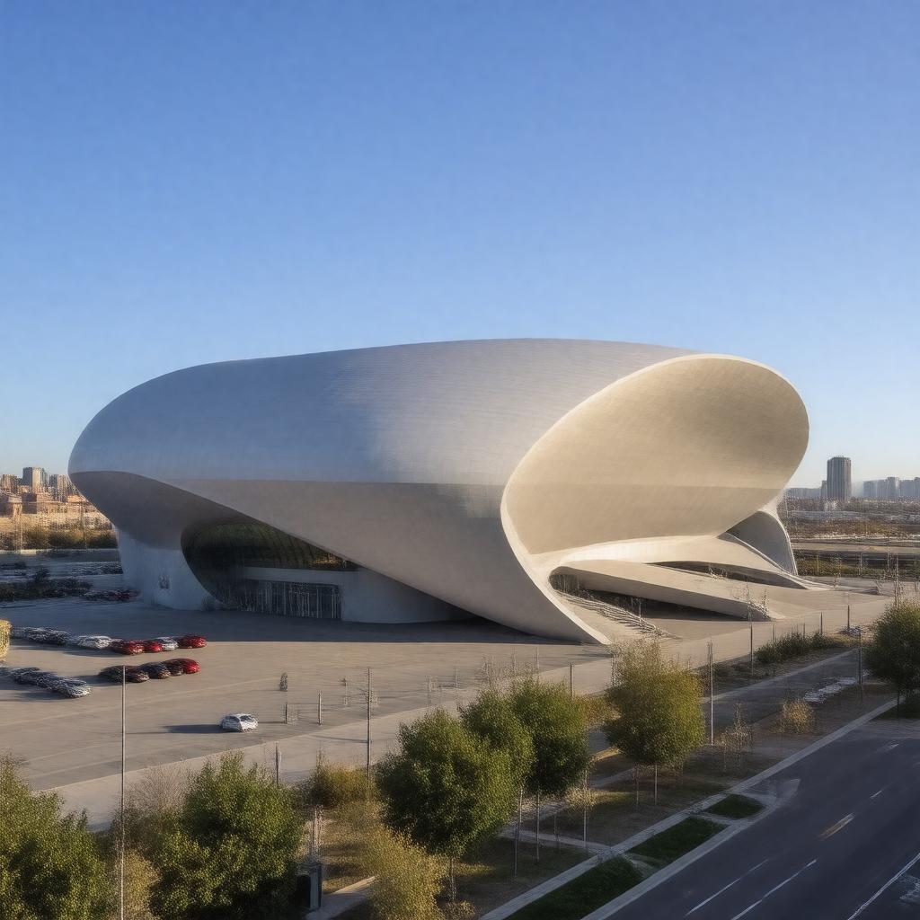AI-created image of Kauffman Center for the Performing Arts