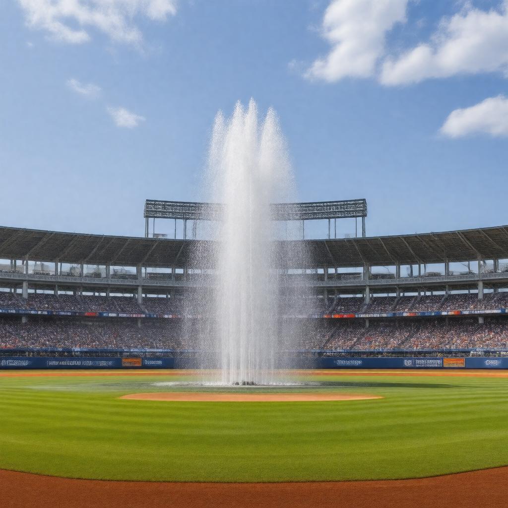 AI-created image of Kauffman Stadium