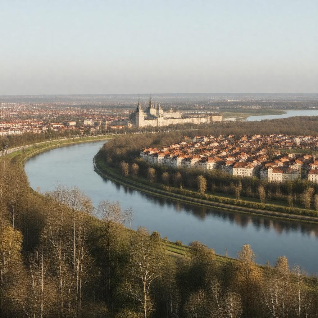 AI-created image of Kaunas