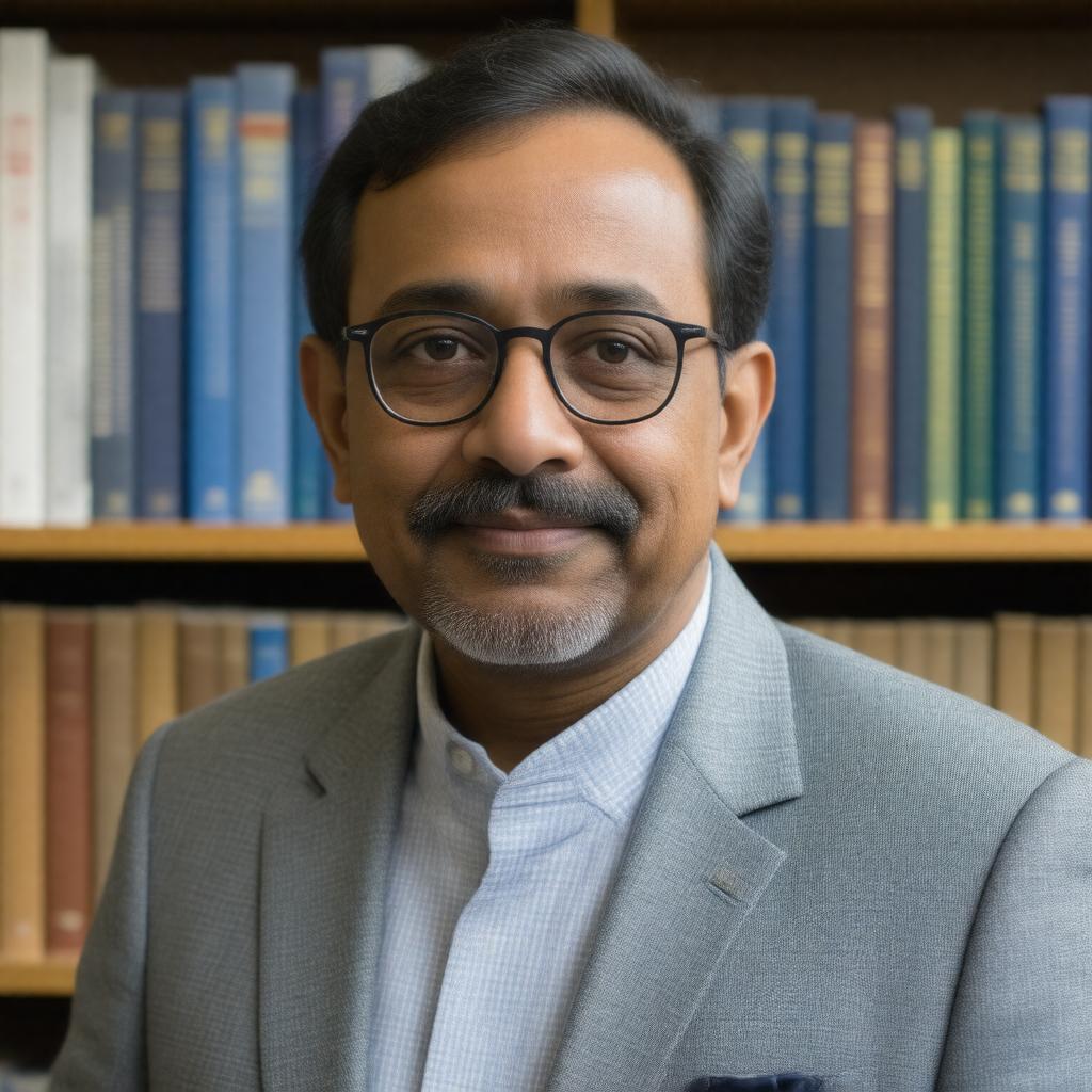 AI-created image of Kaushik Basu