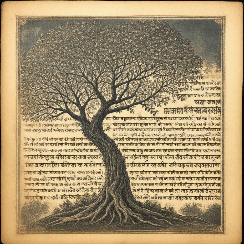 AI-created image of Kaushitaki Upanishad