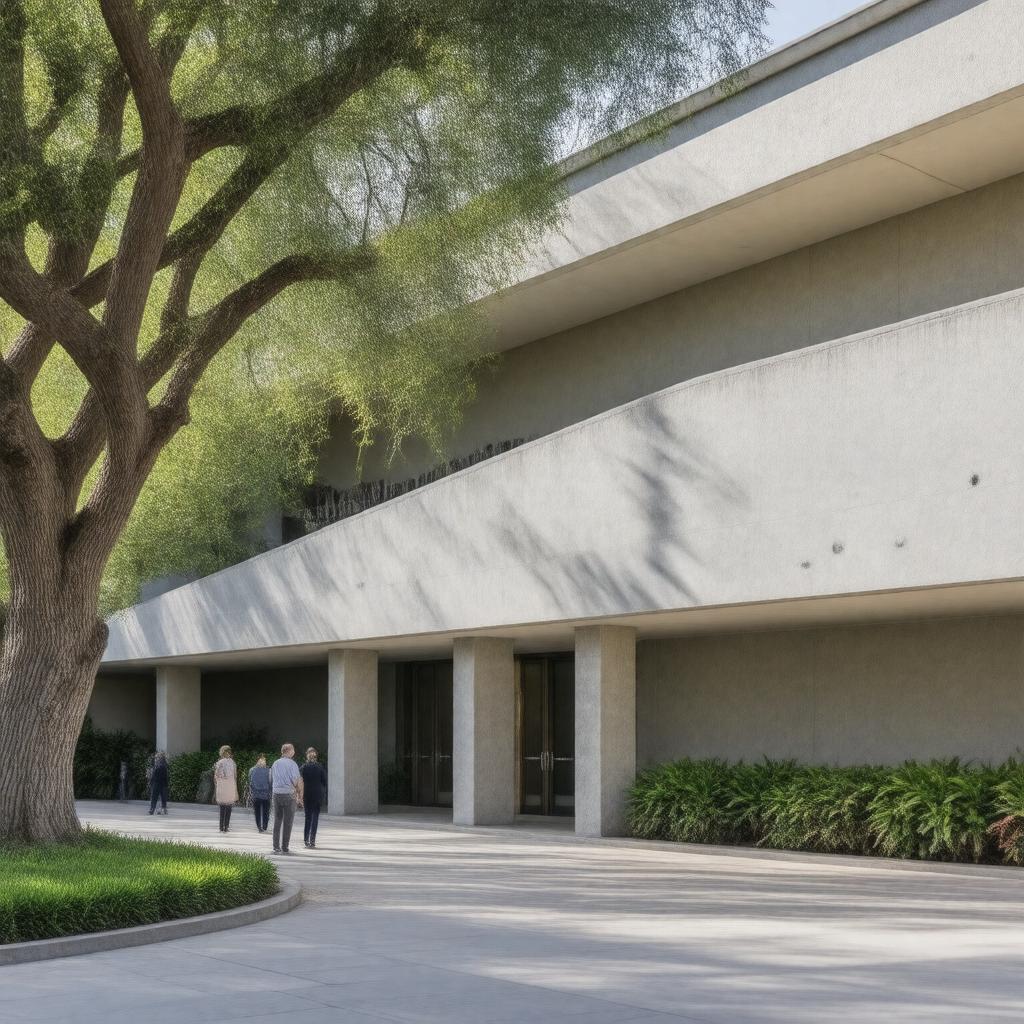 AI-created image of Kavli Institute for Theoretical Physics