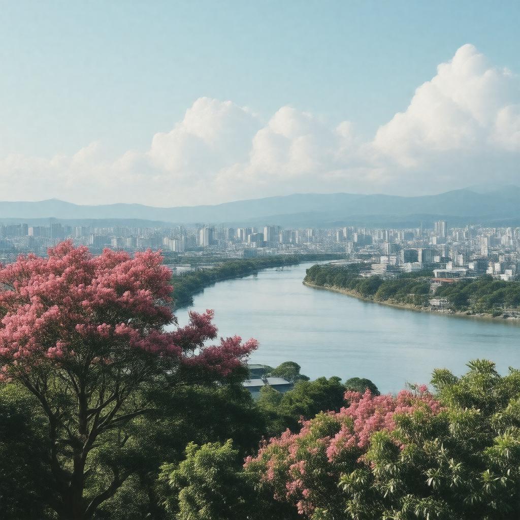 AI-created image of Kawasaki, Japan