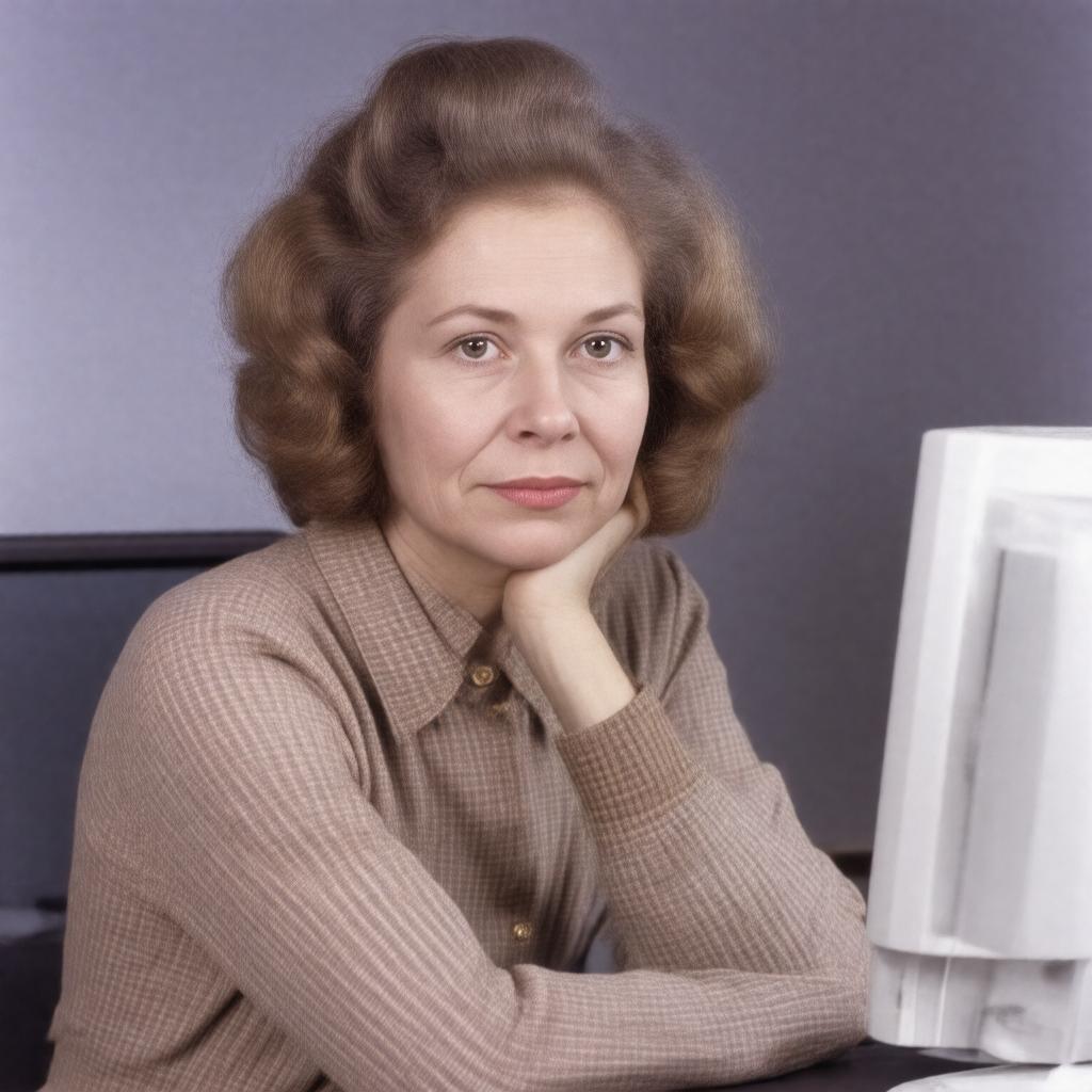 AI-created image of Kay McNulty