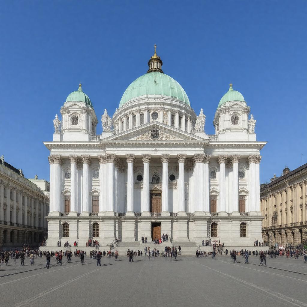 AI-created image of Kazan Cathedral