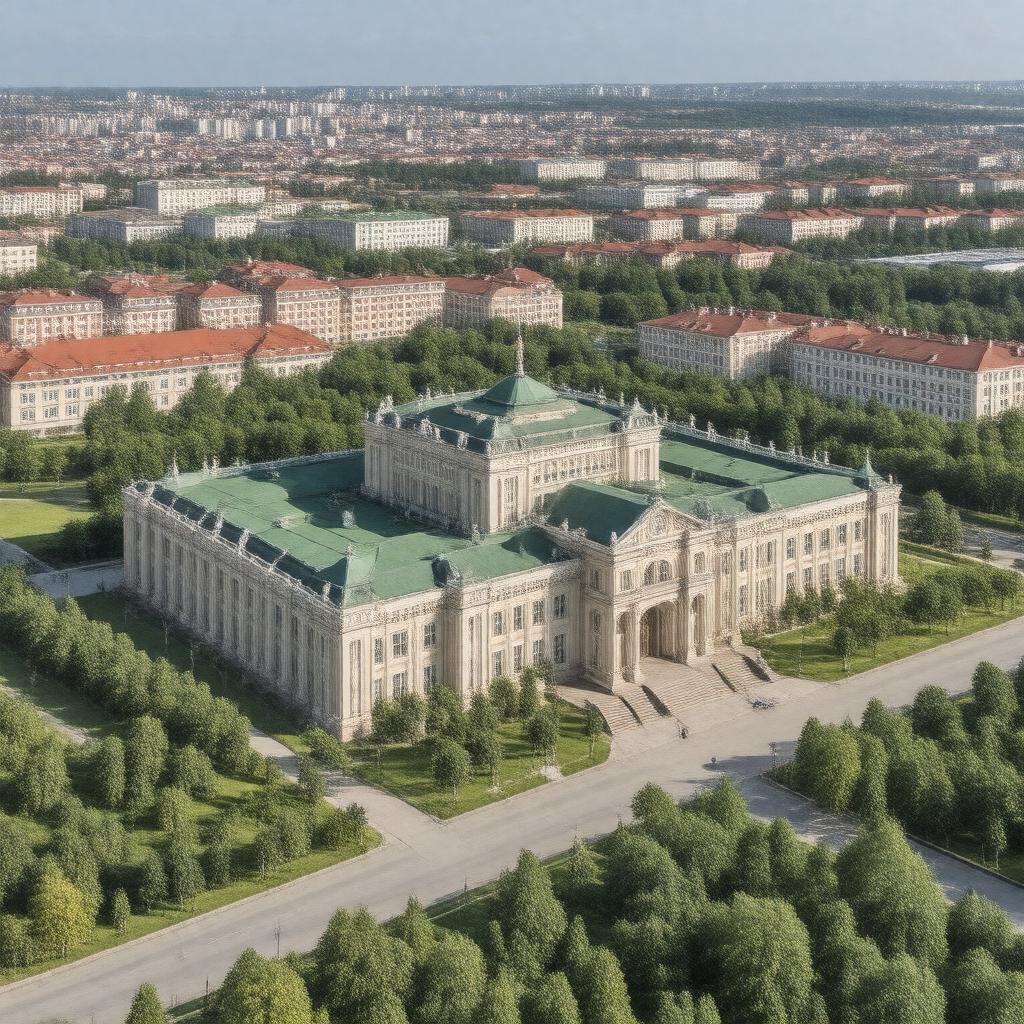 AI-created image of Kazan University