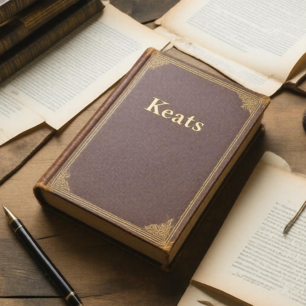 AI-created image of Keats (biography by Aileen Ward)