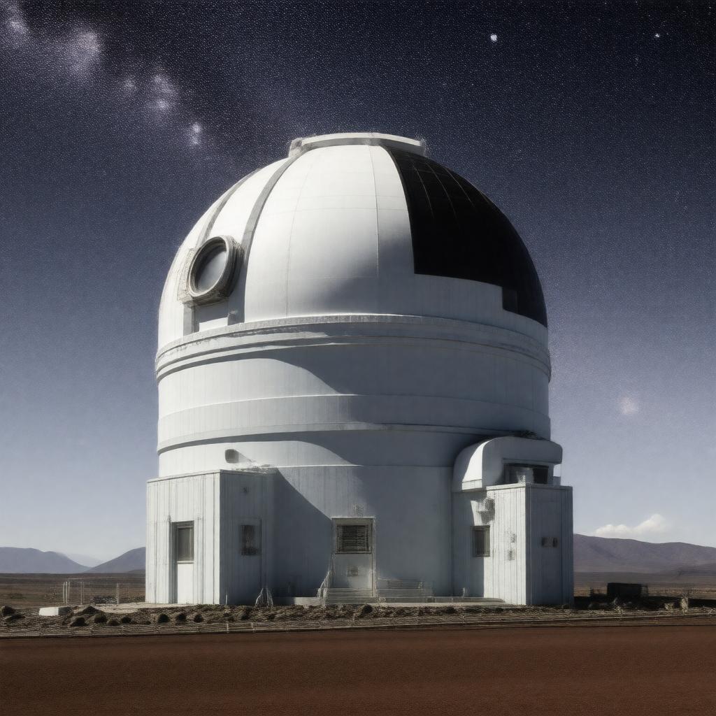AI-created image of Keck Observatory