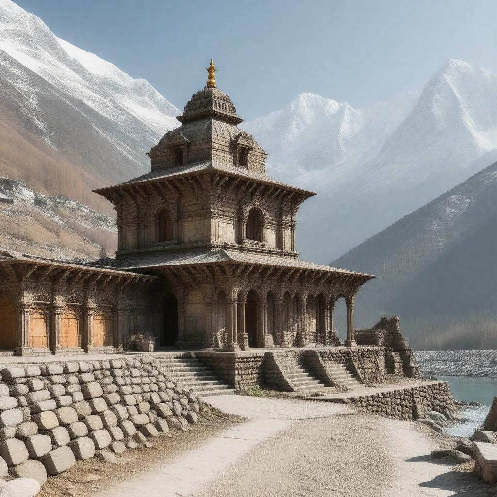 AI-created image of Kedarnath