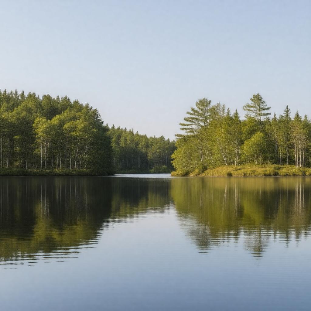 AI-created image of Keeler Pond