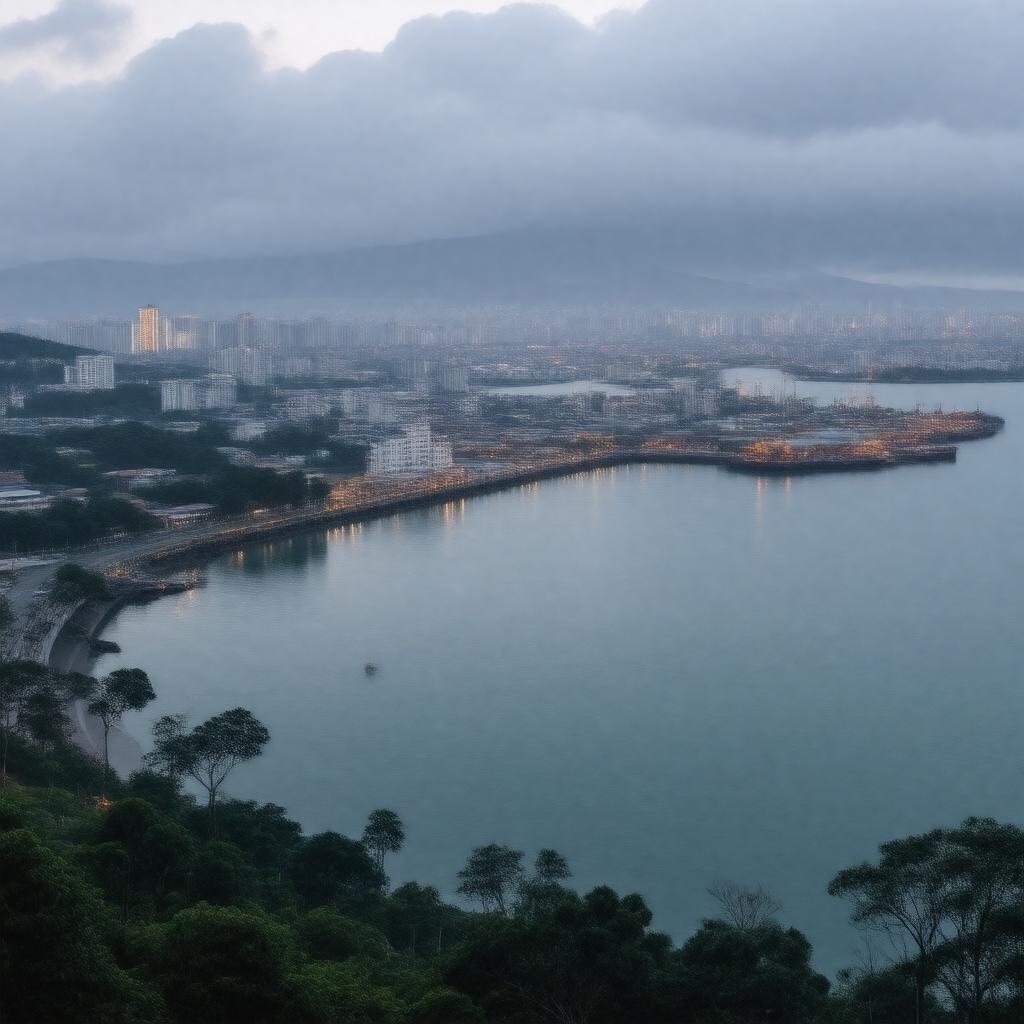 AI-created image of Keelung