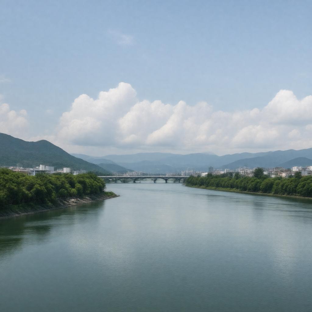 AI-created image of Keelung River