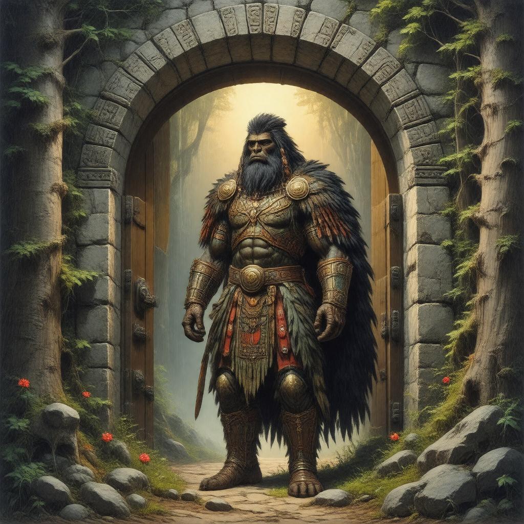 AI-created image of Keepers of the Eastern Door