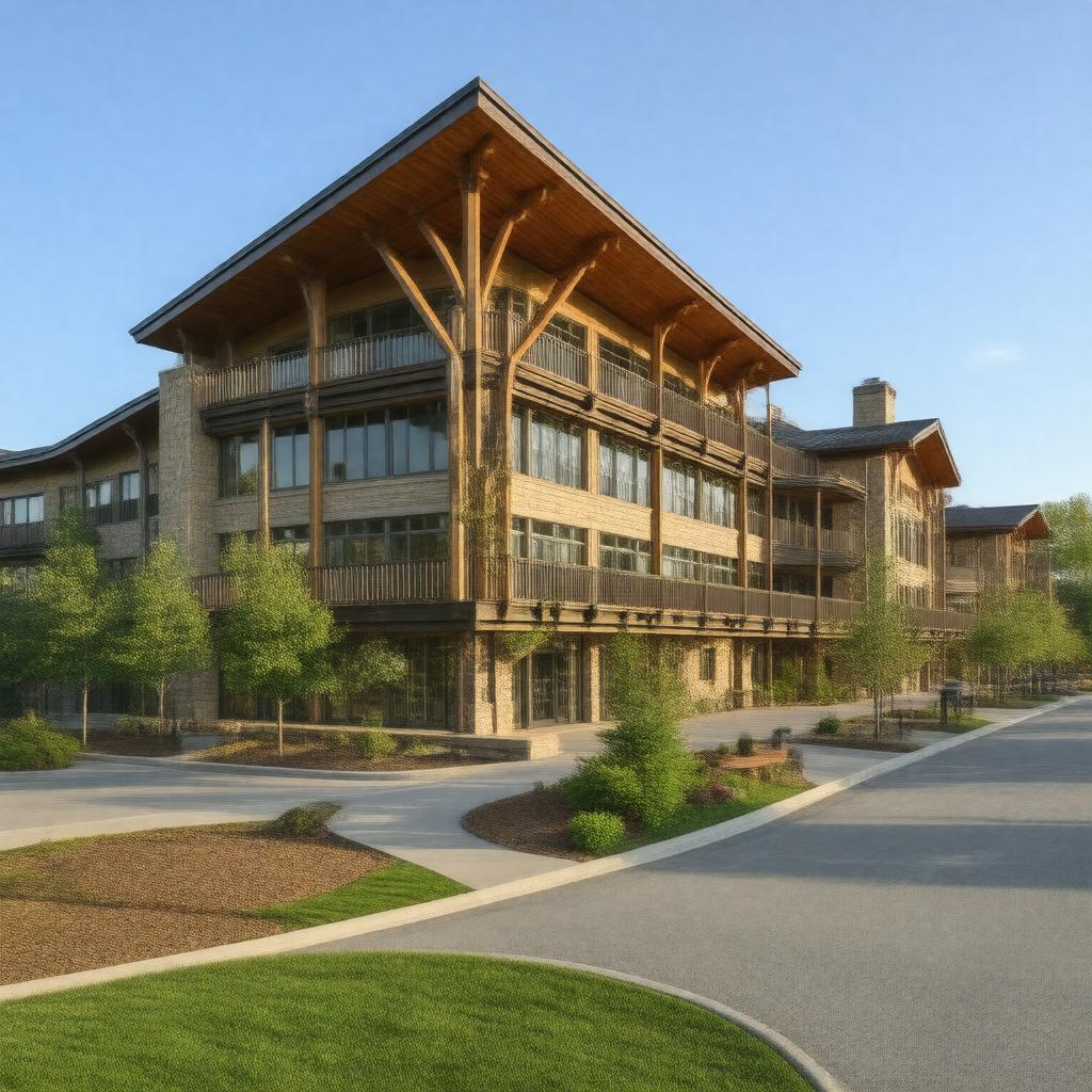 Click to view larger image AI-created image of Keeter Center