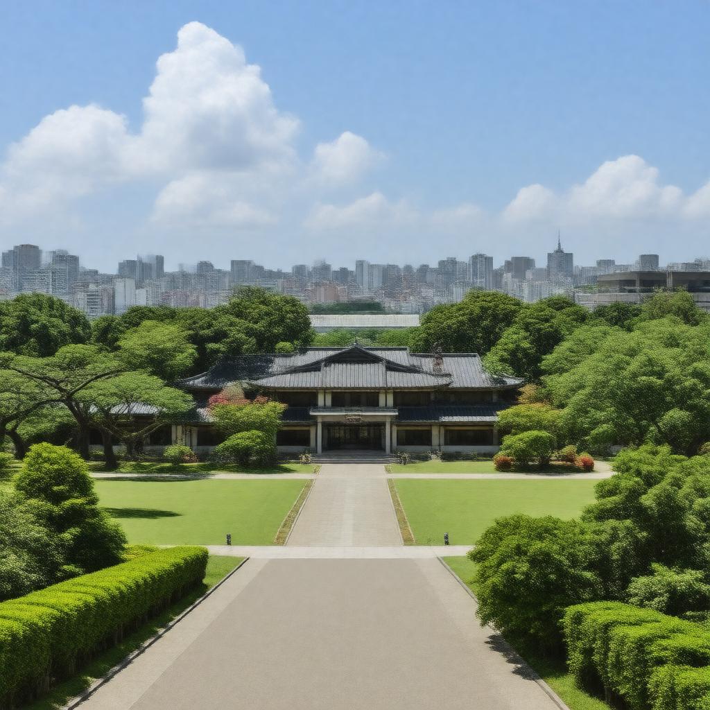 AI-created image of Keio University
