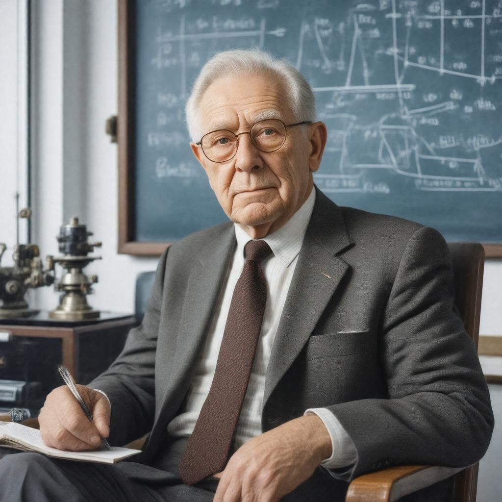 AI-created image of Keith A. Brueckner