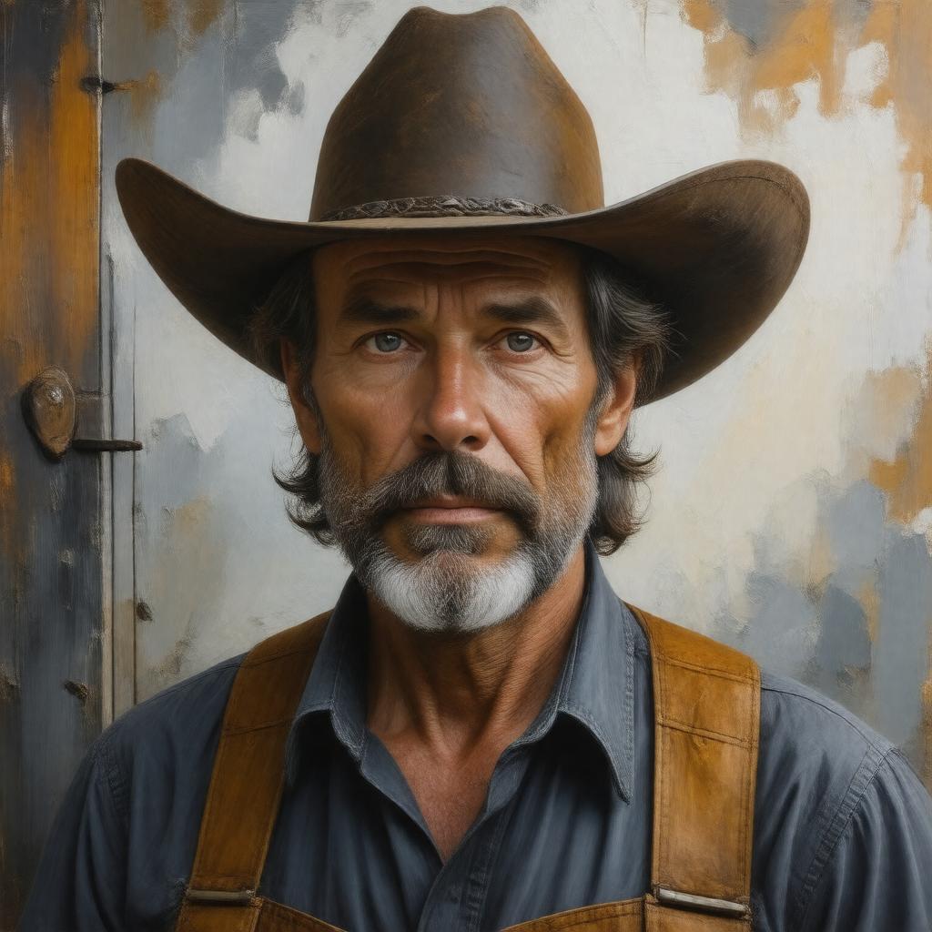 AI-created image of Keith Carradine