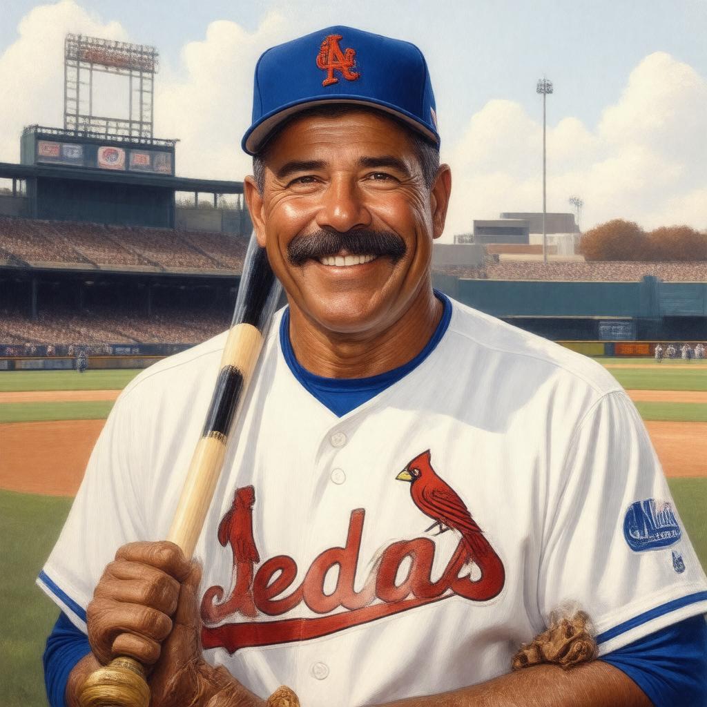 AI-created image of Keith Hernandez